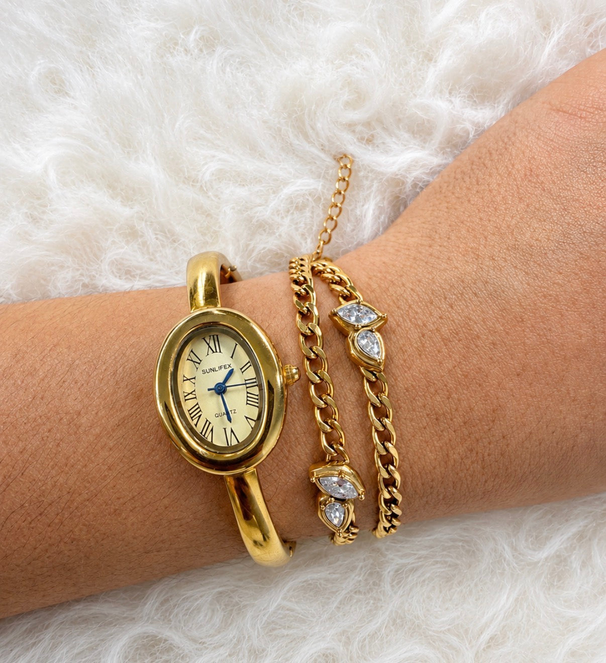 Pulsera shine gold