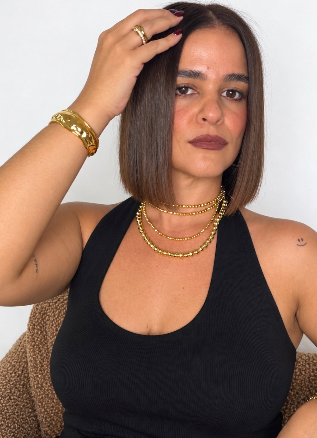 Collar Esfera Dorada
