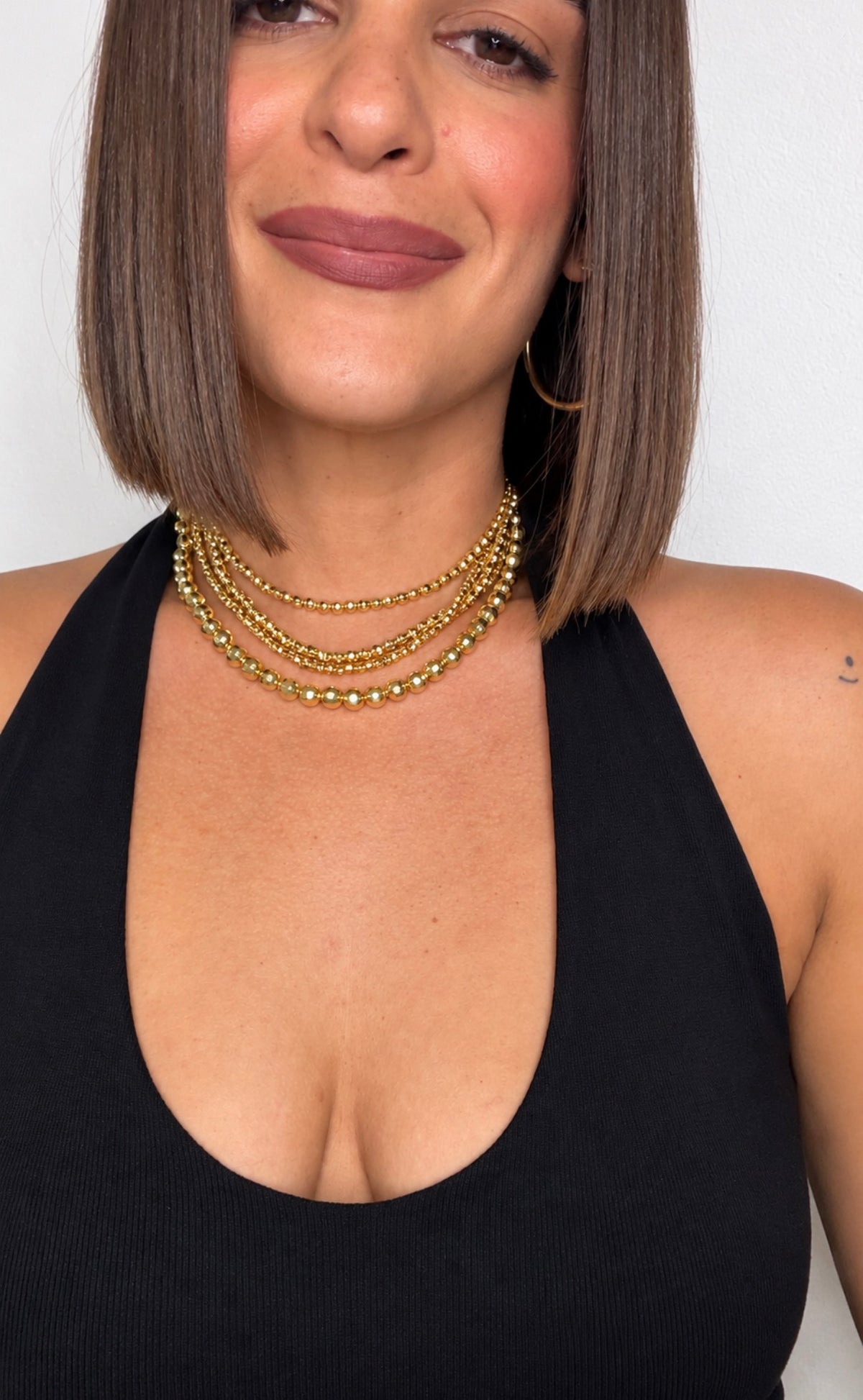Collar Esfera Dorada