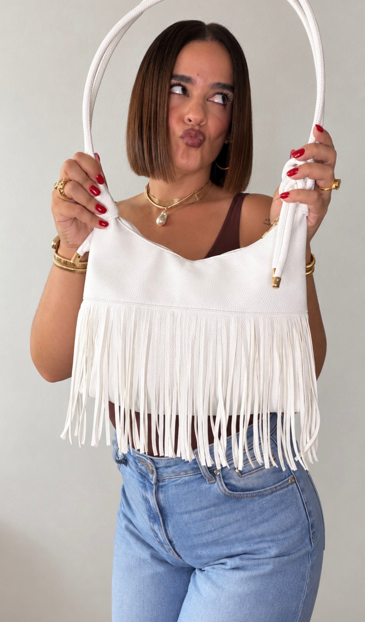 Cartera Boho Fringe