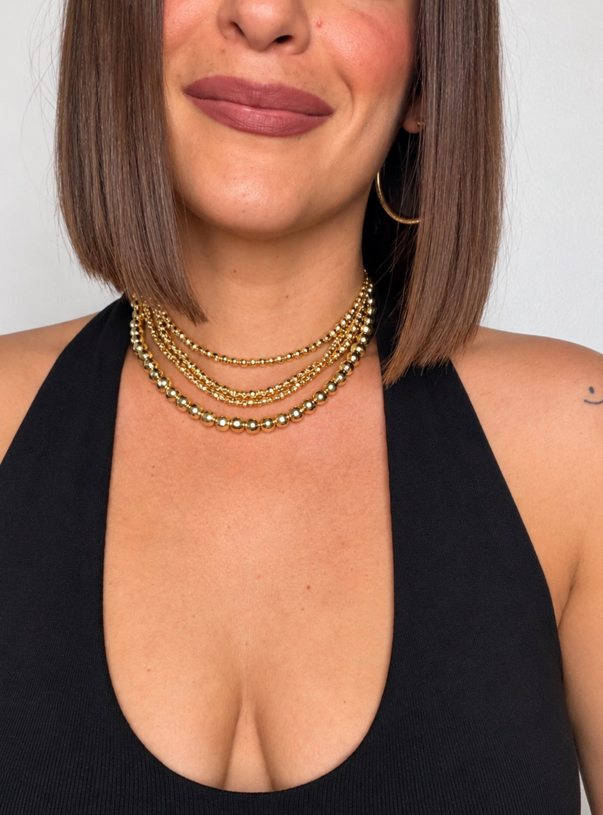 Collar Esfera Dorada