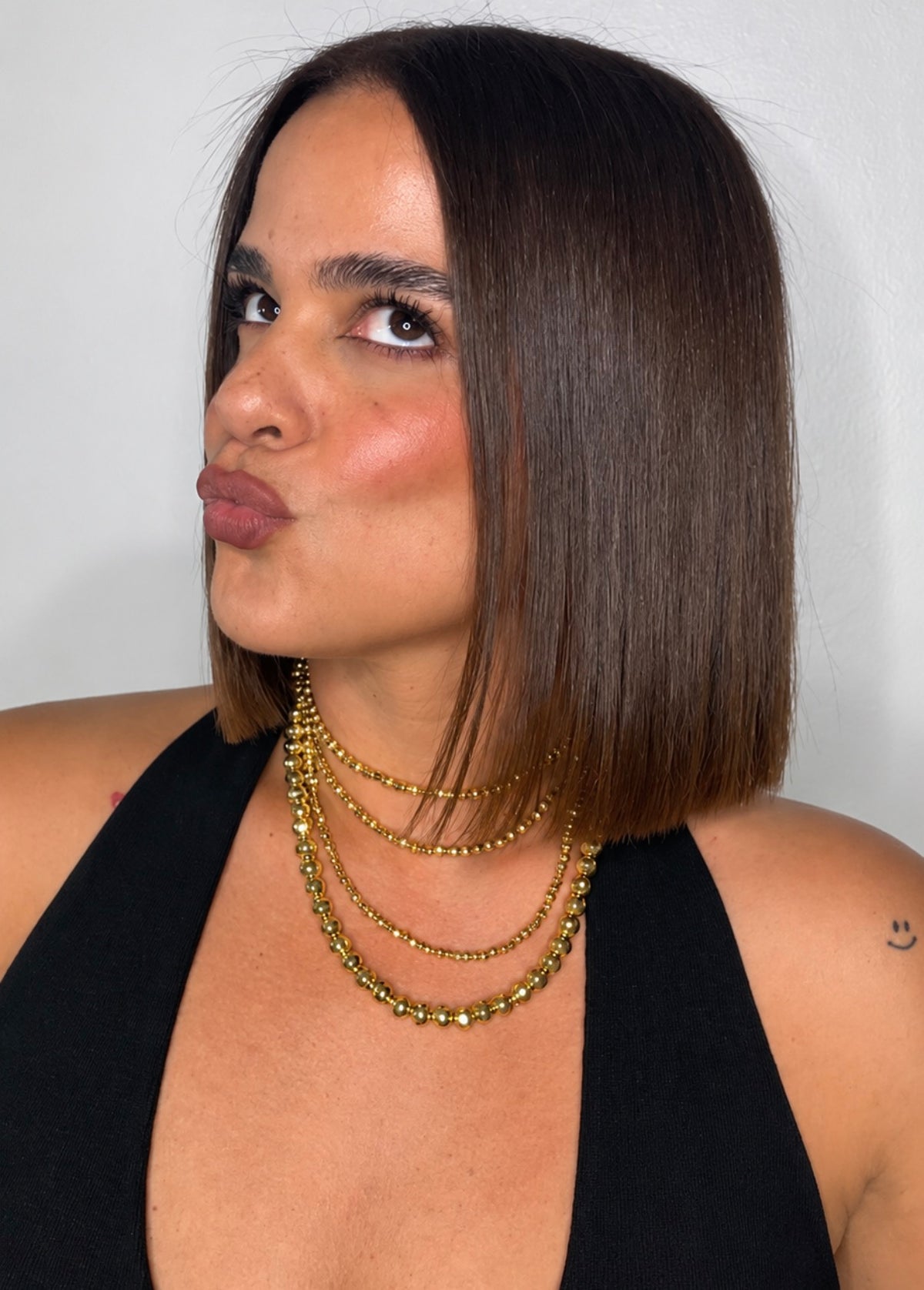 Collar Esfera Dorada