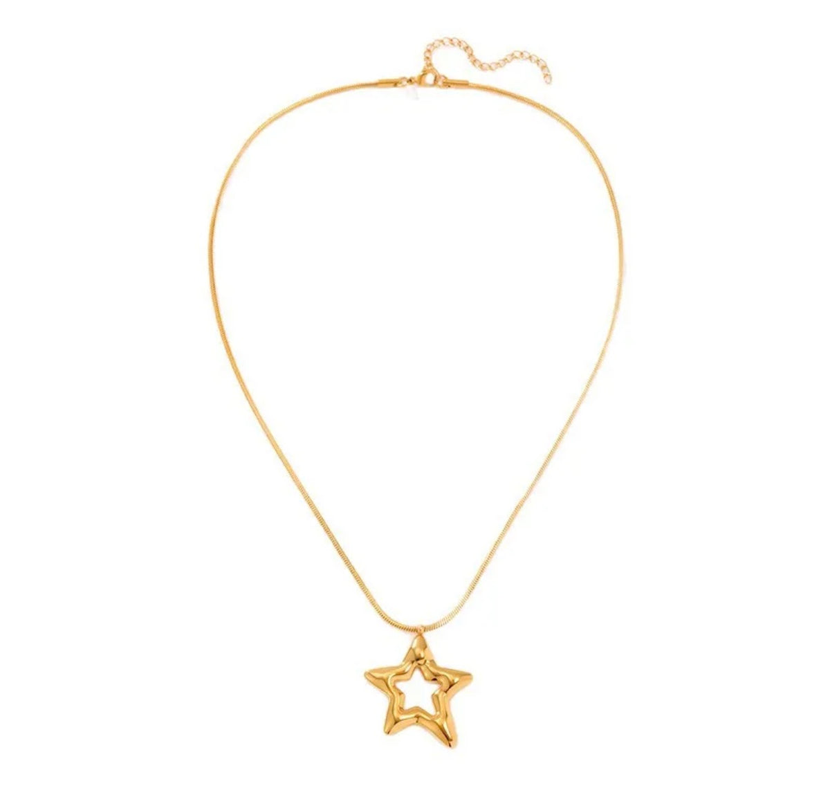 Collar Estrella dorada