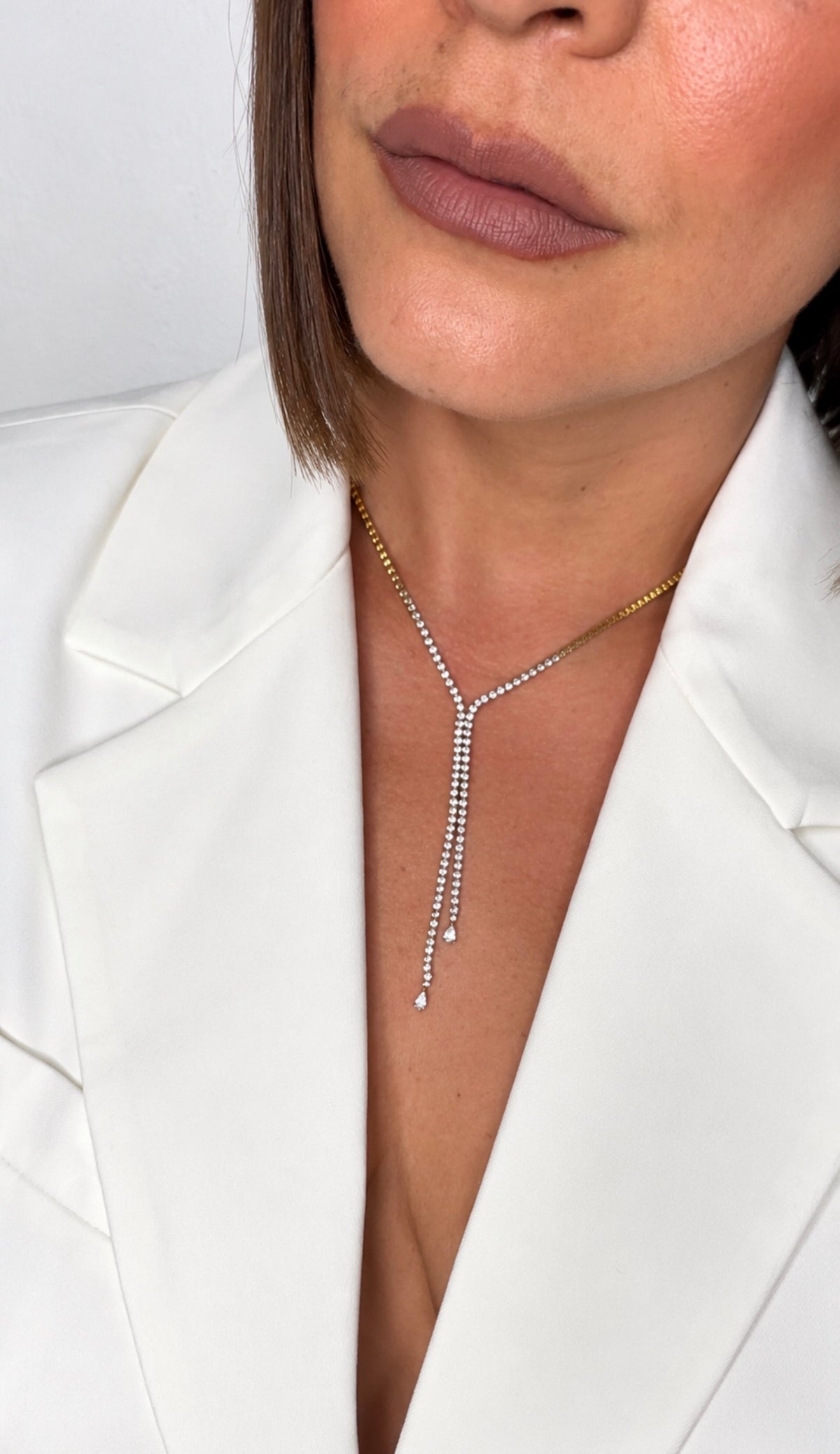 Collar Celeste Y