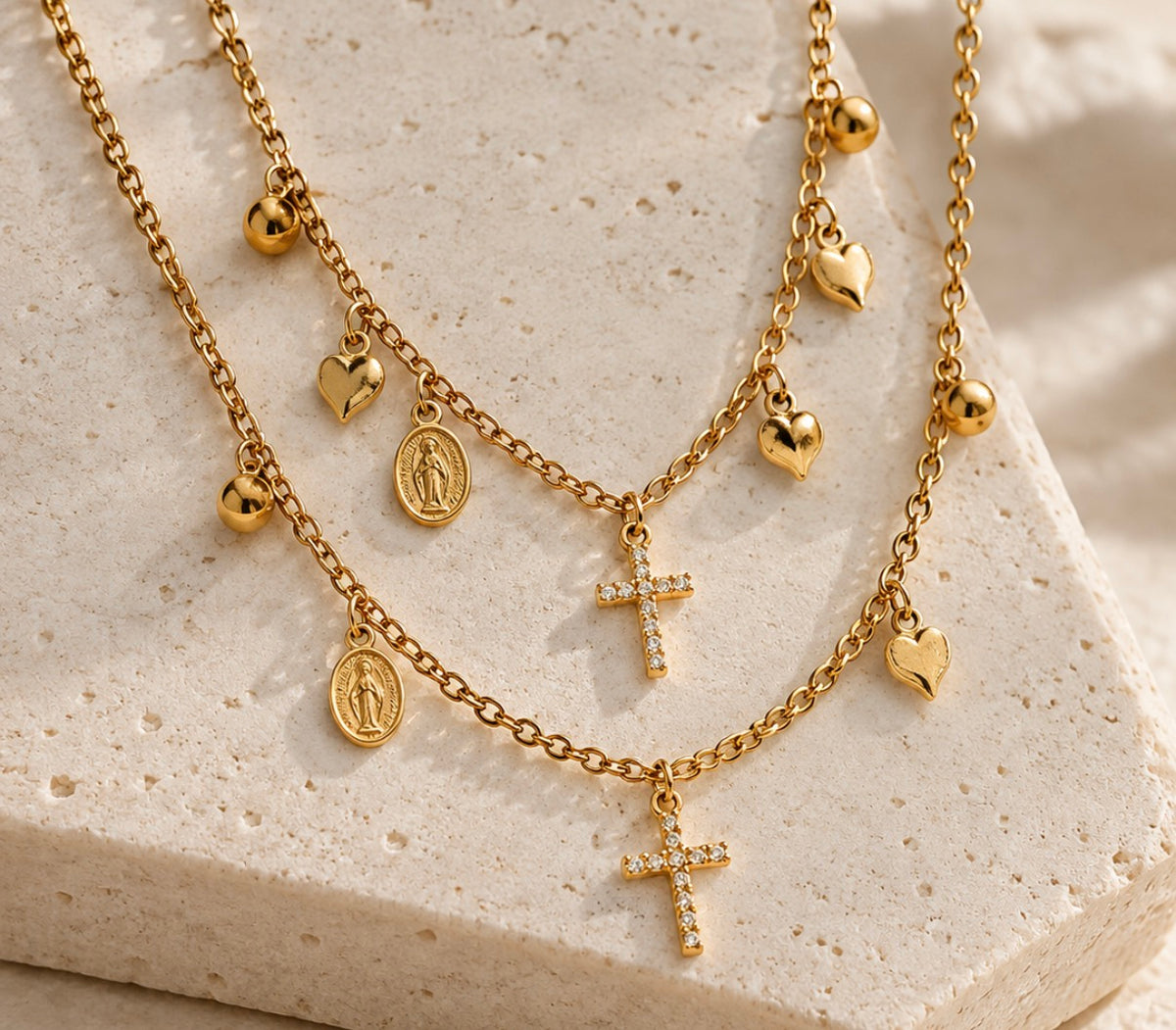 Collar Milagros Dorado