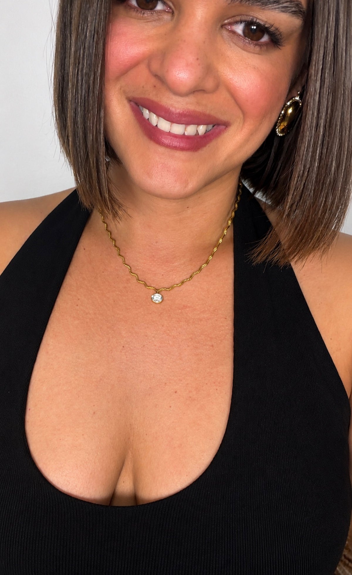 Collar Trenza Dorada